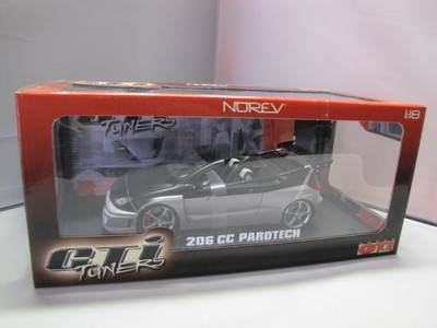 Norev 184729 GTI Tuners 206 CC Parotech 1:18