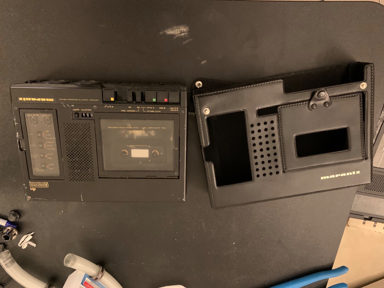 Marantz PMD430 3Head Portable Cassette Deck + Case