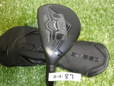 Cobra 2024 DarkSpeed 21* Left Hand 4 Hybrid KBS PGI 75 Regular Graphite w HC New