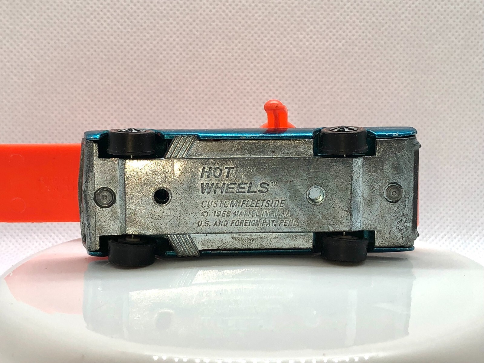 AQUA Unaltered Vintage Sky Show Fleetside w/ Original Plane - US