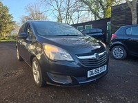 2015 Vauxhall Meriva 1.4i 16V Exclusiv 5dr MPV Petrol Manual