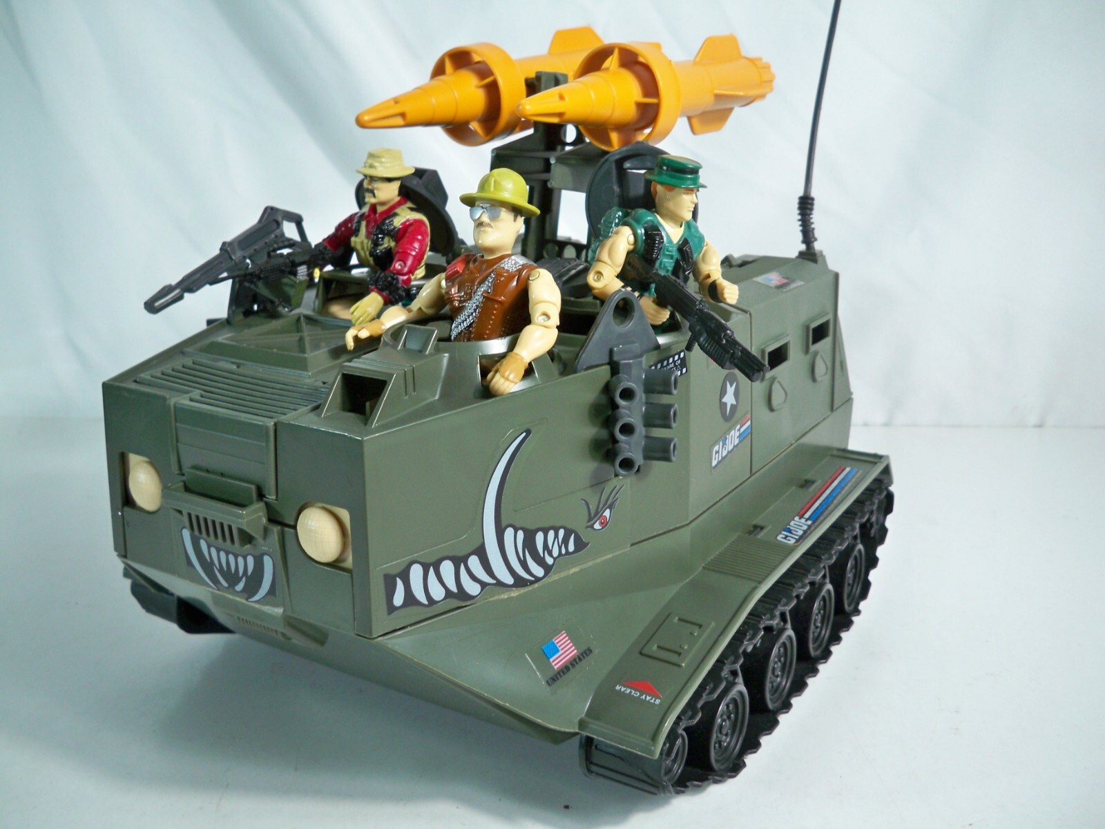 K23i67241 WARTHOG W/ SGT SLAUGHTER FIGURE 100% COMPLETE 1988 K23i67241 WARTHOG W/ SGT SLAUGHTER FIGURE 100% COMPLETE 1988