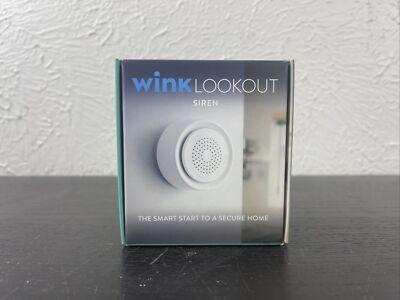 Z-Wave Siren & Chime Works Samsung SmartThing Hub App Enabled Google & Apple