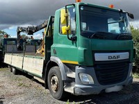 2014 DAF CF75.330 D/S WITH HMF 1430 CRANE 