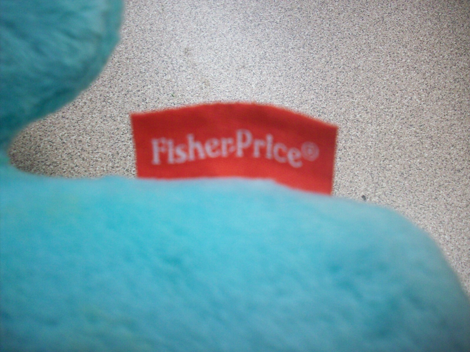 Fisher-Price Calming Vibrations Elephant Cuddle Soother Plush(Blue).