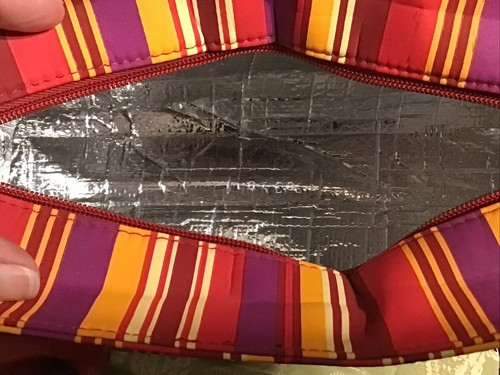 Sachi Thermal Insulated Bag, Lunch Tote, 11 Long, 8.5 Tall