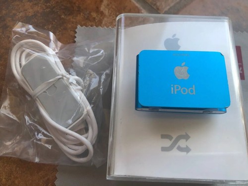 Apple iPod shuffle 2nd (2gb ) Blue (A1204) ~ * 277 Country Music Songs * ~ MiNT