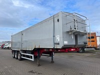 CRANE FRUEHAUF 67 CU-YD ALUMINIUM PLANK SIDED BULK TIPPING TRAILER 