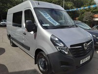 2021 Vauxhall Movano 2.3 Movano L2H2 F3500 CDTI PANEL VAN Diesel Manual