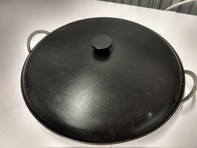 16'' / 40sm. Armenian Cooking Disc + Lid. Discada High Heat Disk. Cowboy Wok BBQ.