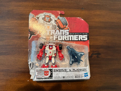 SWERVE & FLANKER Transformers Generations 30th Anniv. 2014 Series 2 #005 NEW