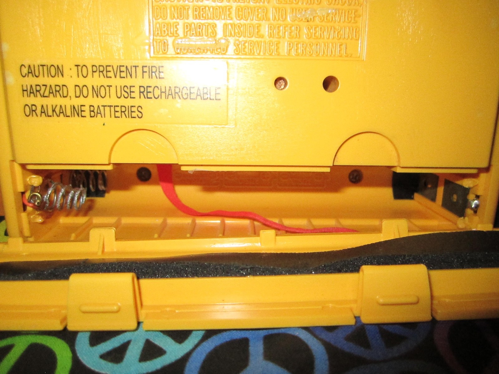Panasonic 8 Track Player TNT RQ-830S  Yellow, Fully Serviced with Warranty