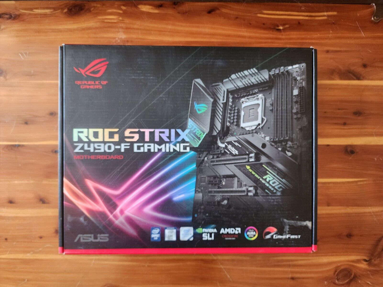 ASUS ROG Strix Intel Z490-F Gaming LGA 1200 ATX DDR4-SDRAM Motherboard | eBay ASUS ROG Strix Intel Z490-F Gaming LGA 1200 ATX DDR4-SDRAM Motherboard | eBay