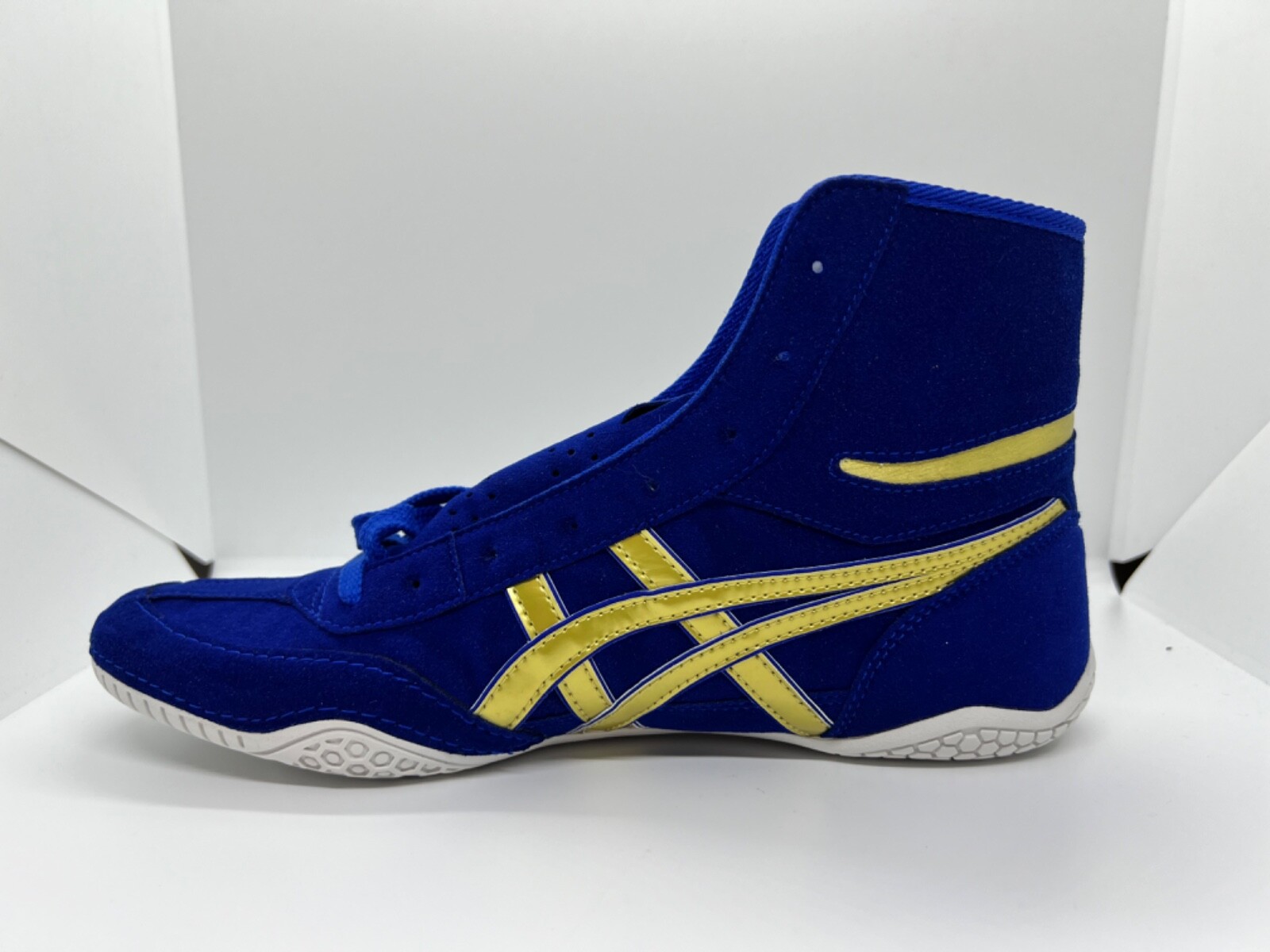アシックス ボクシングシューズ ブラック×ブルー # 547 Amazon.co.jp: 24.0cm ASICS Boxing Shoes, Wrestling Shoes