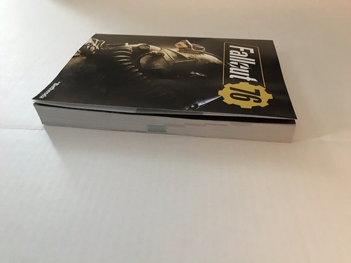 New Fallout 76 Official Strategy Survival Guide Paperback Book