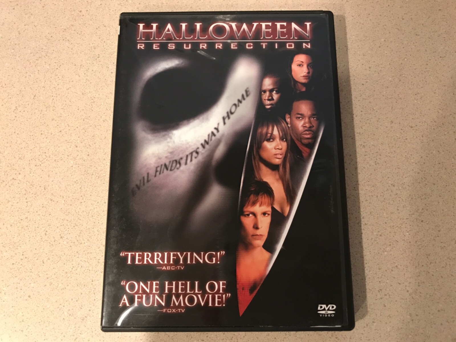 Halloween: Resurrection (DVD, 2002) Jamie Lee Curtis, Tyra Banks