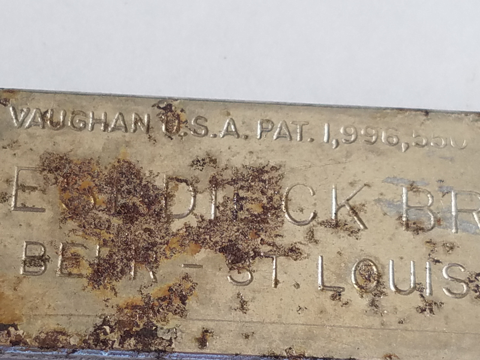 VINTAGE - GRIESEDIECK BROS. BEER  CAN OPENER