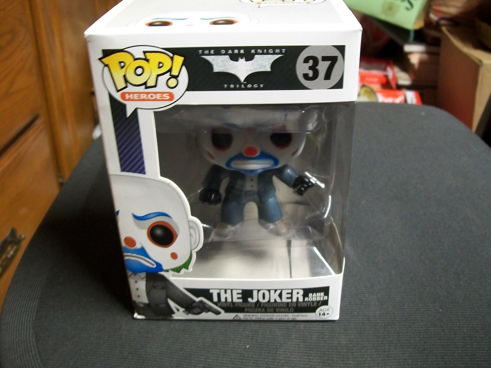 Funko Pop The Joker Bank Robber 37 Retired New/Damaged Box