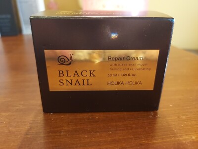 Holika Holika Prime Youth Black Snail Repair Cream 1.69 fl oz New in Box