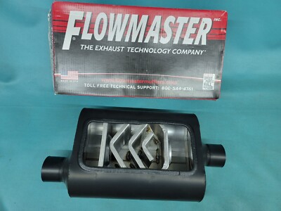 NEW FLOWMASTER DISPLAY CUT AWAY EXHAUST MUFFLER SPEED SHOP RACE CAR SUPER 40