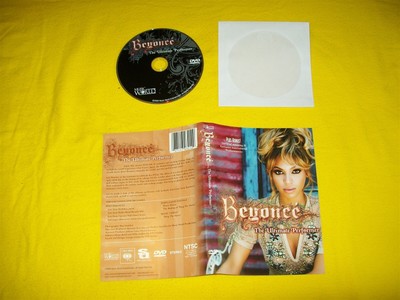 BEYONCE THE ULTIMATE PERFORMER DVD & BACKER ONLY NO CASE