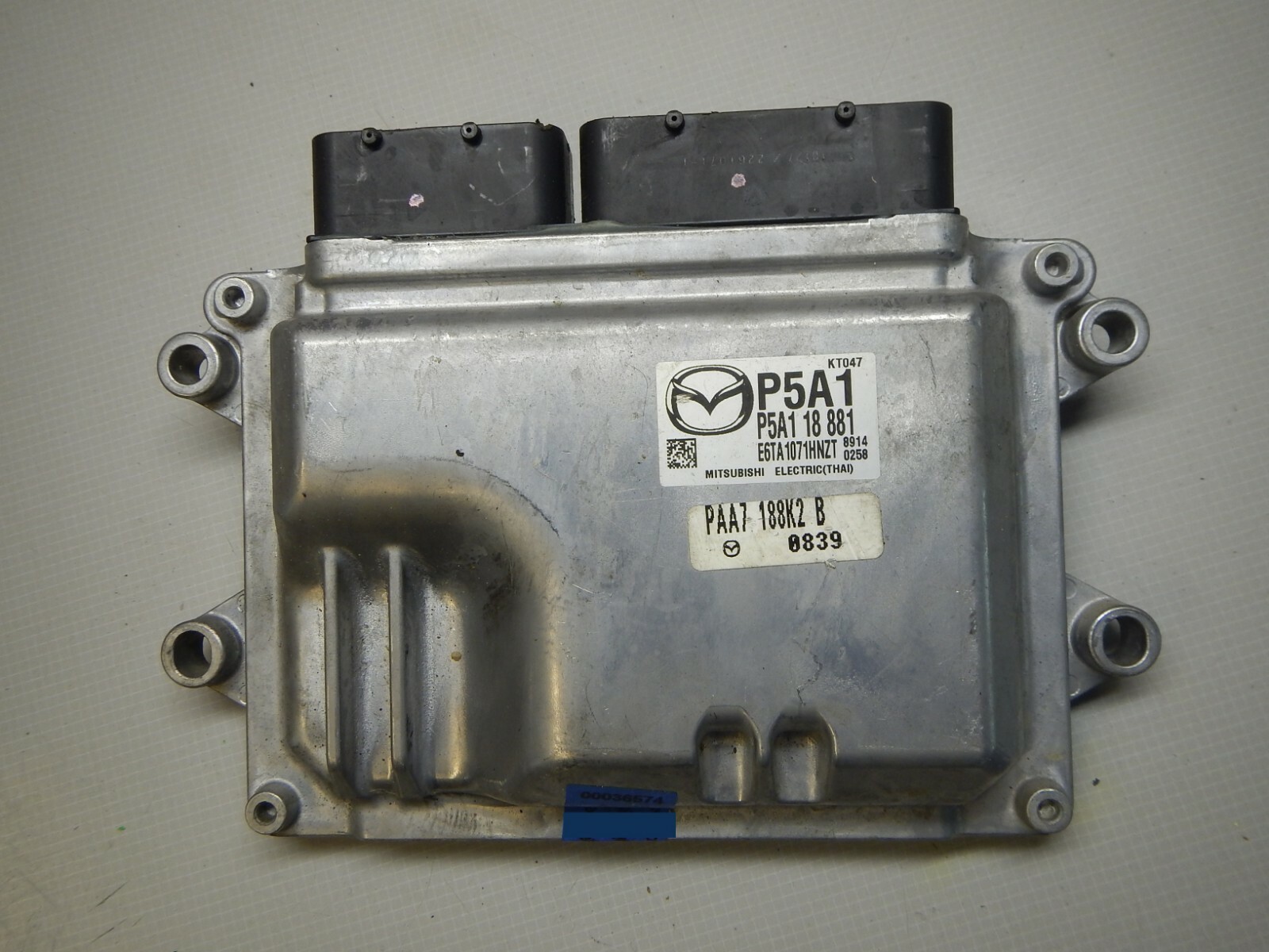 ECU E6TA1071HNZT 8914 0258 P5A118881 PAA7188K2B Mazda CX-3
