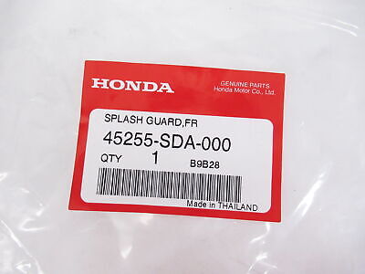 Genuine OEM Honda 45255-SDA-000 Front Brake Backing Plate 2003-2007 Accord