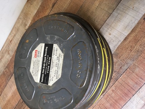 7 Vintage Collectible Kodak Eastman Metal Movie Film Reel Tins w/ Films