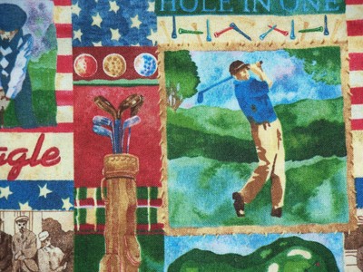 Golf Golfer Handcrafted Photo Album (5 1/2