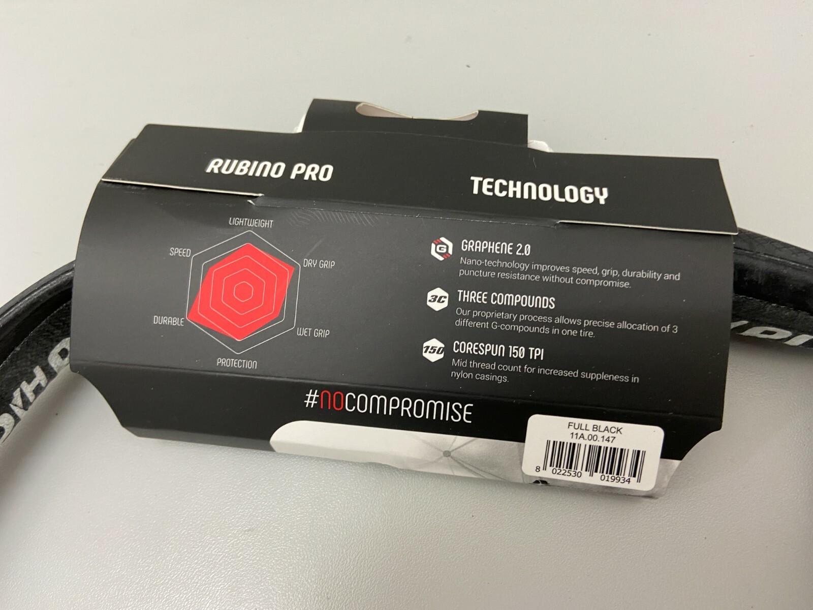 Vittoria Rubino Pro Graphene 2.0 700x25 Tubular Road Tire (Black) (1Tire) Vittoria Rubino Pro Graphene 2.0 700x25 Tubular Road Tire (Black) (1Tire)