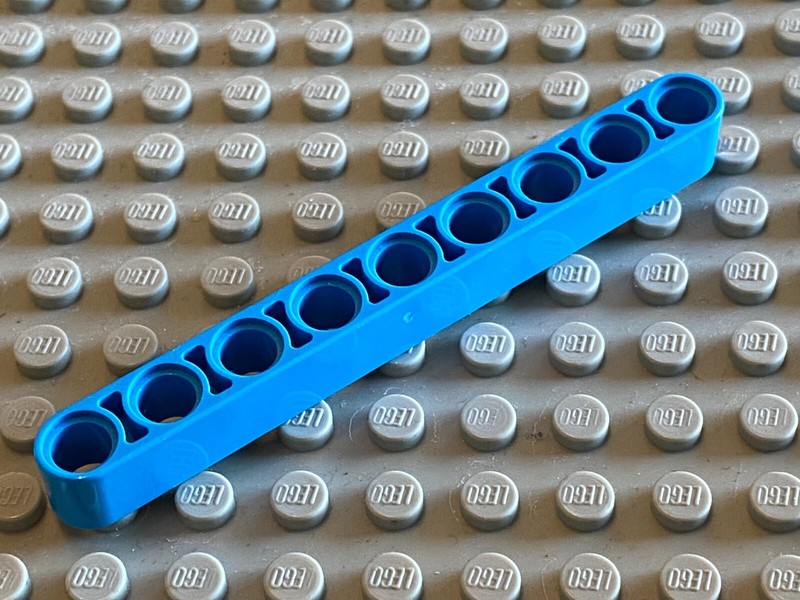 Lego Technic Dkazure Dark Azure Beam 1x9 Ref 40490 / Set 42098 41375 76165 42091