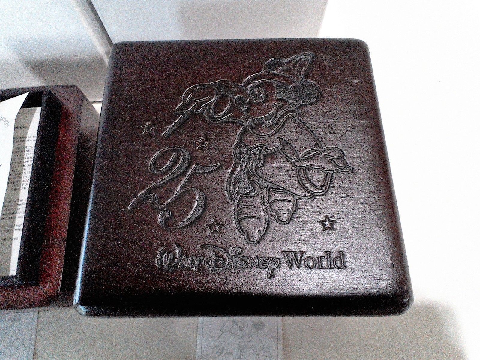 His/Hers Walt Disney World 25th Anniversary Watch Limited Ed 4382 & 4386/5000