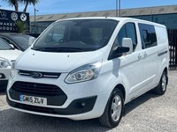 2015 Ford Transit Custom 2.2 TDCi 290 Limited L2 H1 5dr PANEL VAN Diesel Manual