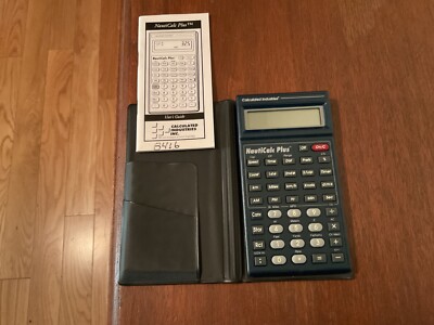 Calculated NautiCalc Plus 8416 Navigational Calculator