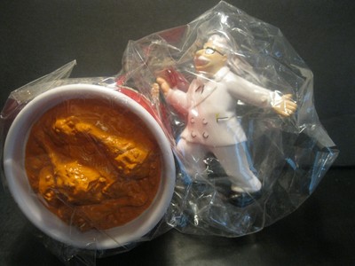 The Chicken Expert Story  ''The Colonel Figure Toy''  New  KFC/Australia  1997