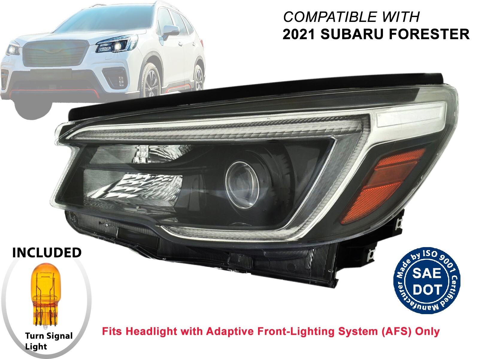 【Mouf】  yamagiwa E-LED SERIES F-094W Amazon.com: Amber LED Front Fender Side Marker Lights for