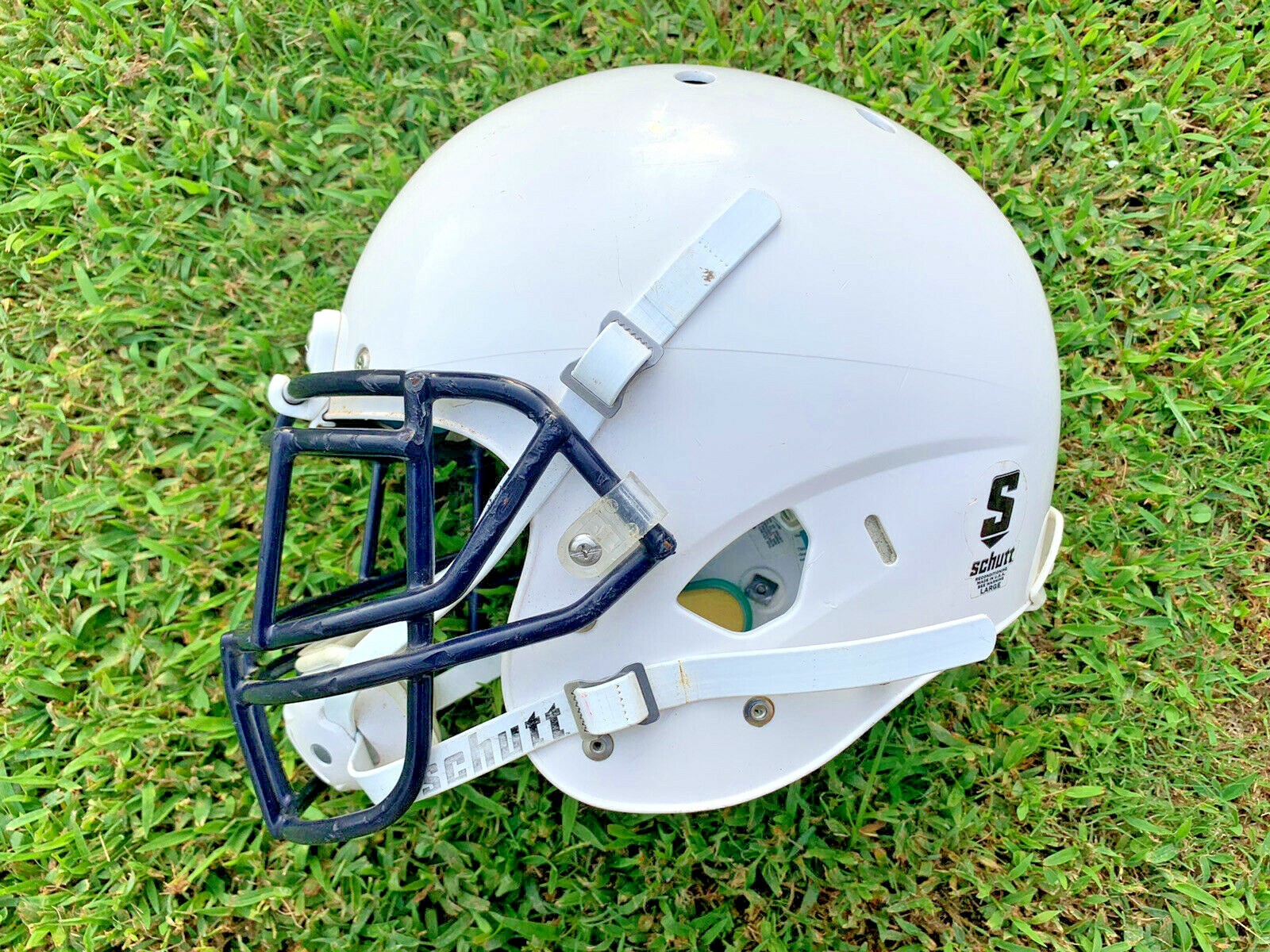 schutt ホワイト ヘルメット LARGE