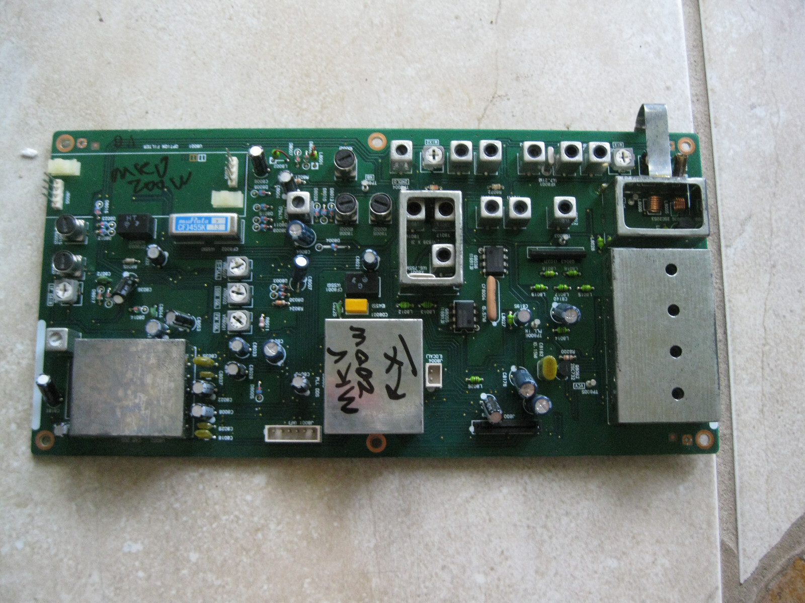 希少 YAESU FT-1000MP Mark-V HF200W フィルター内臓 中古 美品