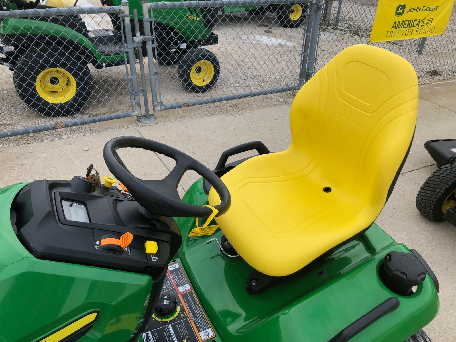 2018 John Deere X590 54A DECK HDAP TIRES # 141457