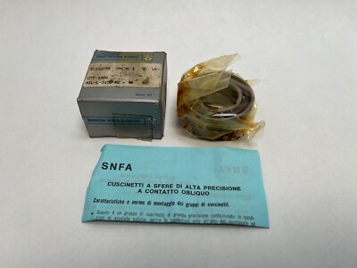 SNFA VEX25-9CE1T Bearing 25x47x12 mm 7005-C-P4 VEX25-7-CE-1-T DTL Italy 2 Pcs