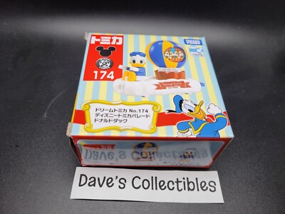 Takara Tomy Dream Tomica #174 Donald Duck Disney Parade *US Seller*