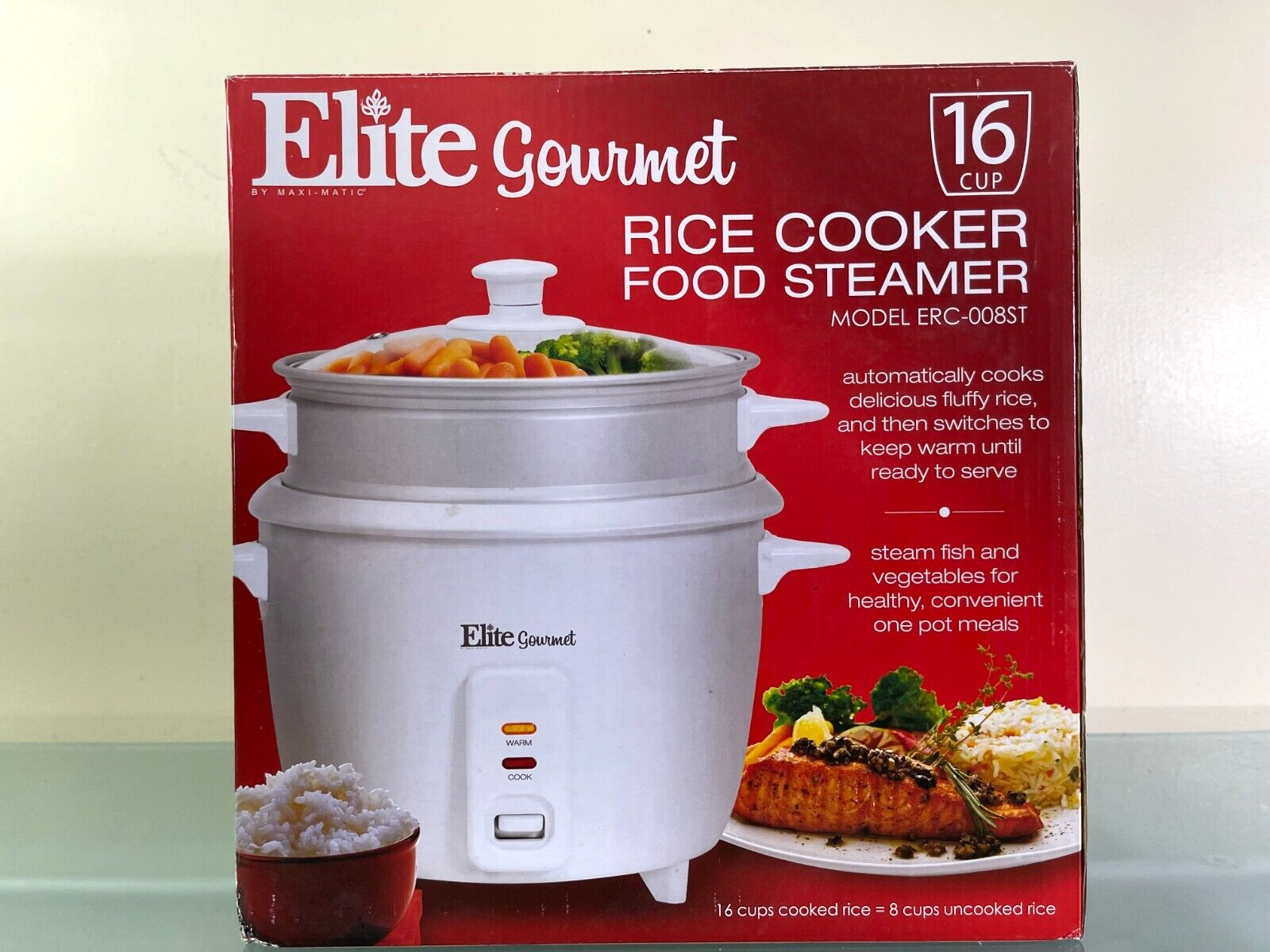 Food Steamer Crock Pot Erc-008st