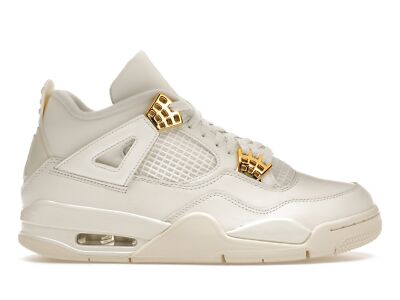 Nike WMNS Air Jordan 4 \"Sail’ Canvas Air Jordan 4 WMNS Sail Canvas - Jun 2022 - DQ4909-100