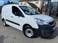 2018 Peugeot Partner 850 SE 1.6 BlueHDi 100 Van [non Start Stop] PANEL VAN Diese