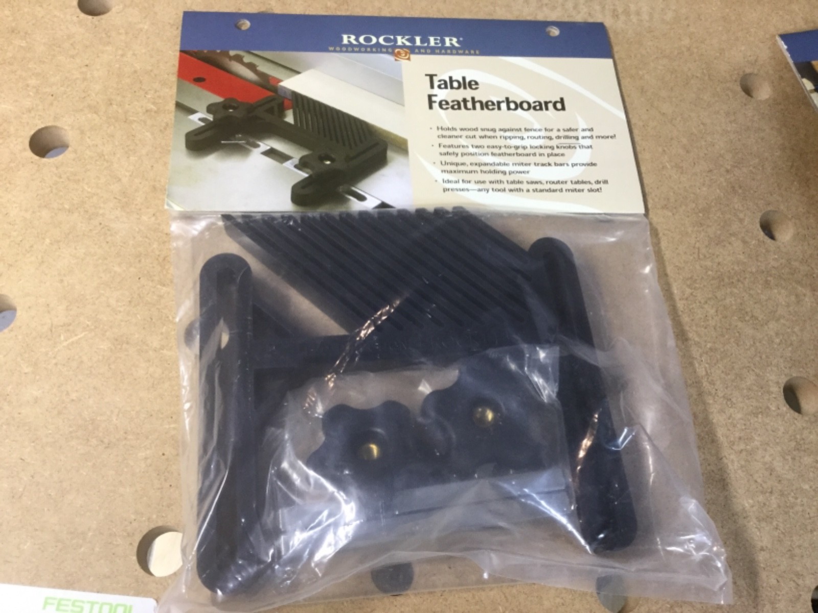 Rockler Double Featherboard Kit  Table Saw Router Featherboard And Two Singles