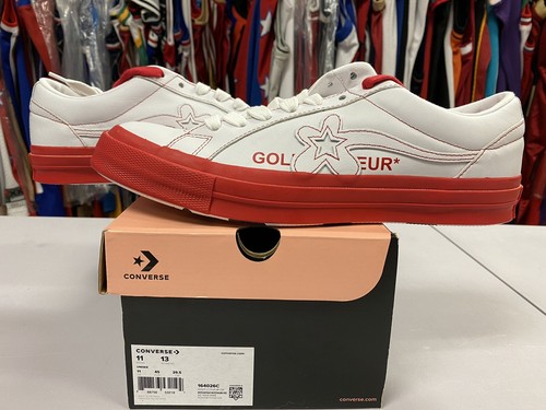 DS New Converse x Golf Le Fleur x One Star Ox Racing Red
