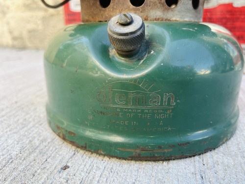 コールマン様用 Rare 1946 Coleman Single Burner Stove 46A Sunshine Of The