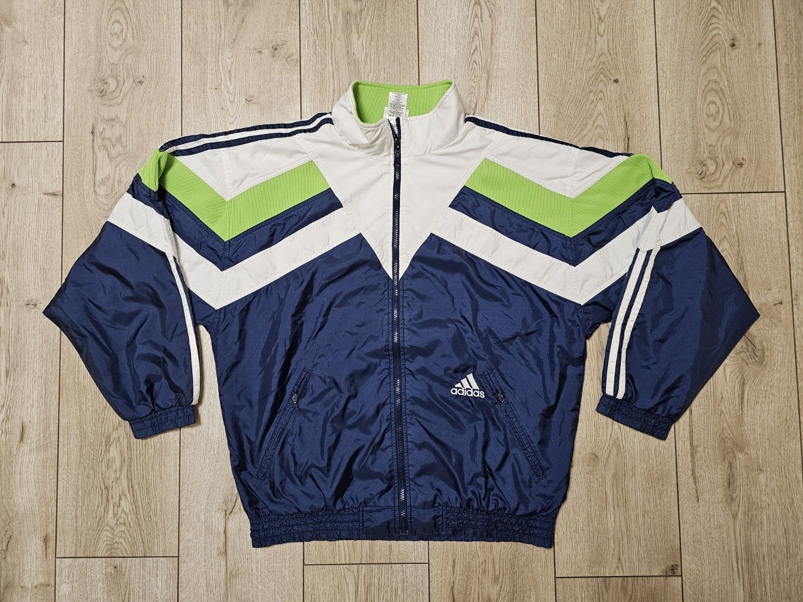 ADIDAS VINTAGE NEYLON JACKET Y2K 00s SOCCER TRAINING JACKET