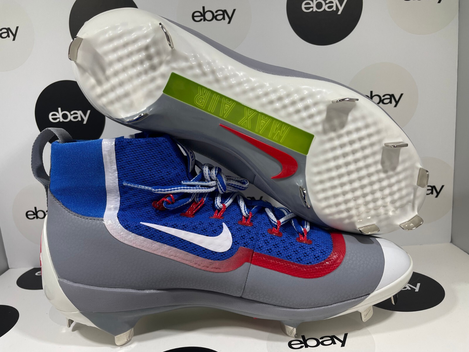 Nike Air Huarache 2K Filth Elite Mid Baseball Cleats Mens 749359 410 Sz 9 US eBay