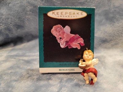 1994 RARE & Retired ''MELODIC CHERUB'' MINIATURE Hallmark Keepsake Ornament